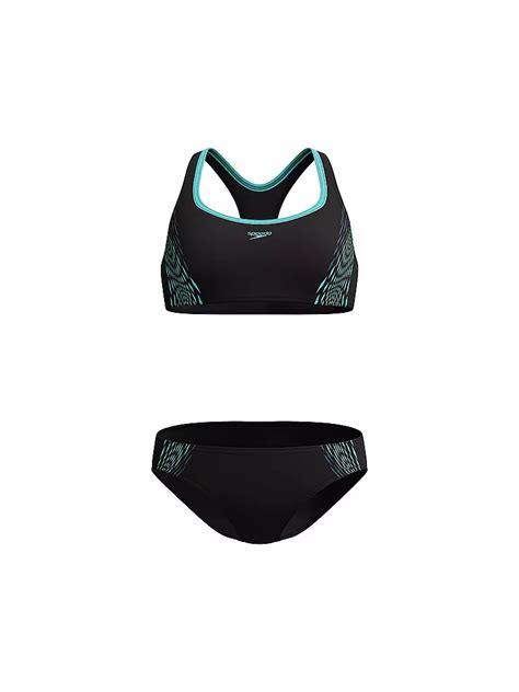 SPEEDO Damen Bikini Placement Hellblau