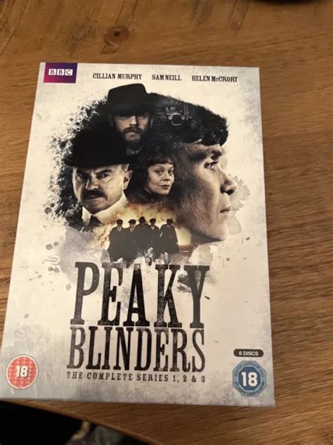 PEAKY BLINDERS The Complete Series 1 2 3 DVD Boxset Cillian