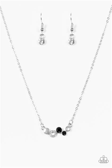 Paparazzi Necklace ~ Champagne Cabaret Black Paparazzi Jewelry Online Store