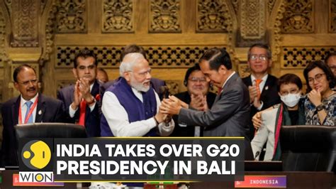 G20 Summit 2022 India Takes Over G20 Presidency In Bali World Latest