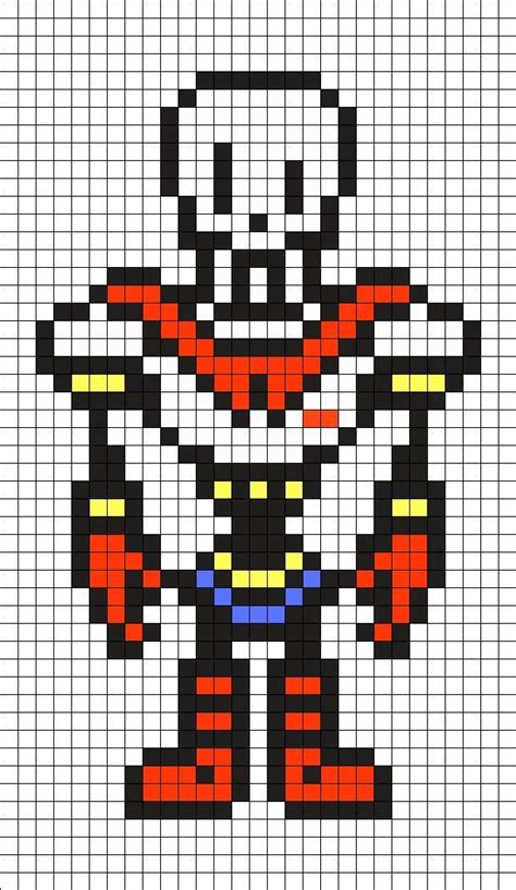 Undertale Characters Pixel Art Grid - Pixel Art Grid Gallery