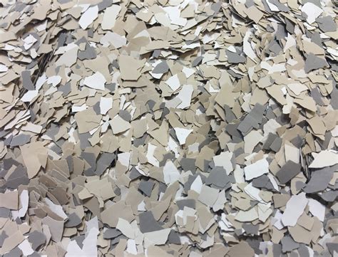 Colored Flakes/Color Vinyl Chips for Epoxy Floor Coating System. Nevada