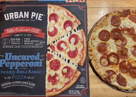 Urban Pie Uncured Pepperoni Pizza. Not my cup of tea but I wouldn’t tell other people not to try ...