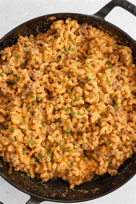 Homemade Hamburger Helper Recipe With Rice Bryont Blog