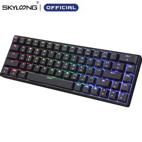 Skyloong Gk Keys Mechanical Keyboard Mini Portable Sk Optical Hot Swappable Rgb Gamer