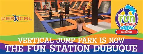 The Fun Station Dubuque Ia Adventure Park Trampoline Park