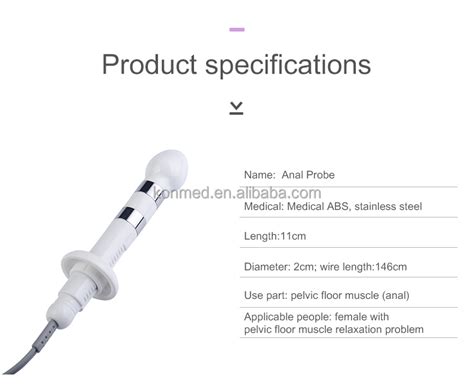 Anal Probe For Tens Ems Device Plevic Floor Muscle Stimulator Buy