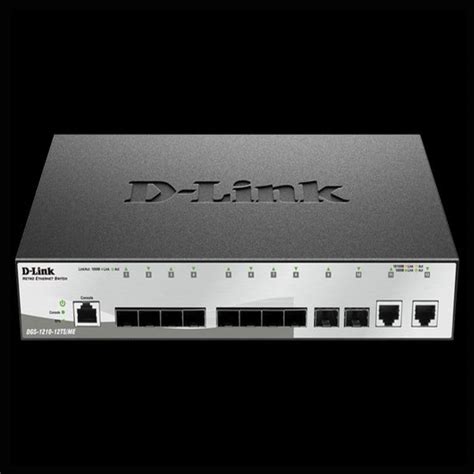 D-Link DGS-1210-12TS-ME 12-Port Gigabit Fiber Metro Ethernet Switch ...