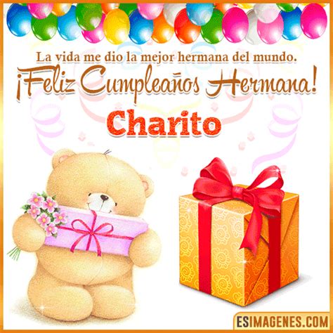 Feliz Cumpleaños Hermana Charito