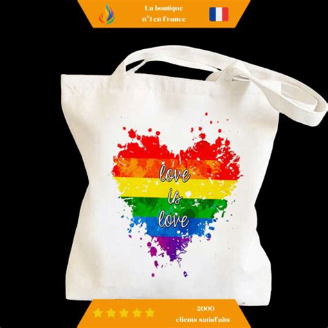 Tote Bag Lgbt Coeur Boutique Lgbt