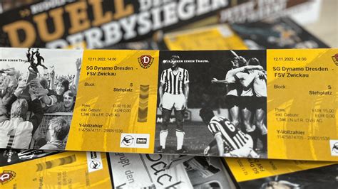 Derby Tickets F R Dresden Eingetroffen Vorverkauf Startet Fsv Zwickau