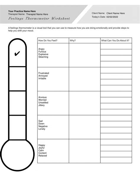 Interpersonal Therapy Worksheets Bundle Editable Fillable Printable