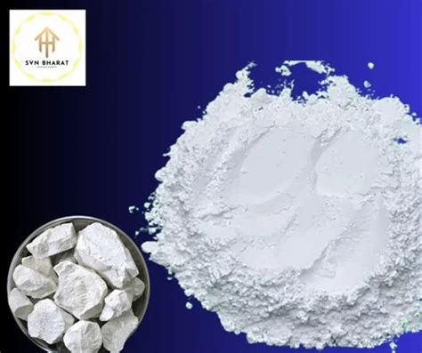 Powdered White Kaolin Clay Industrial Grade Packaging Size 25 Kg At