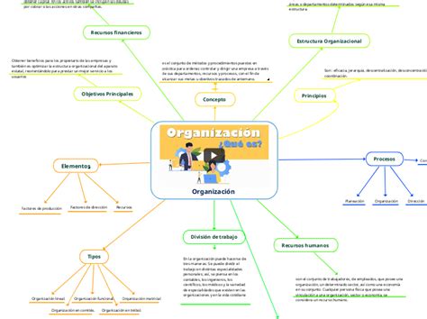 Organización Mind Map