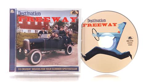 Various Artists Cd Destination Freeway 33 Cruisin Deuces For Your