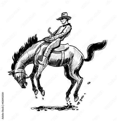 How To Draw A Cowboy On A Horse