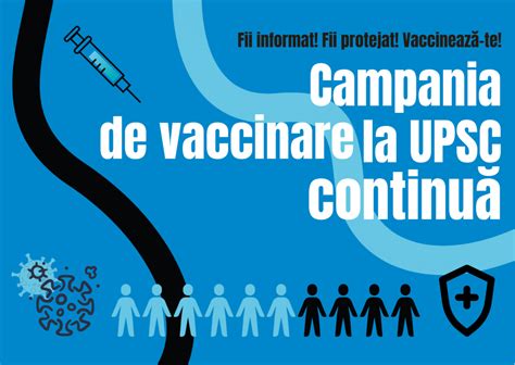 La Upsc Continu Campania De Vaccinare Mpotriva Covid Upsc