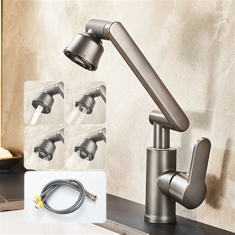 Universal G1 2 Hot And Cold Rotating Faucet 1080 Degree Rotation Copper Material Dual Mode