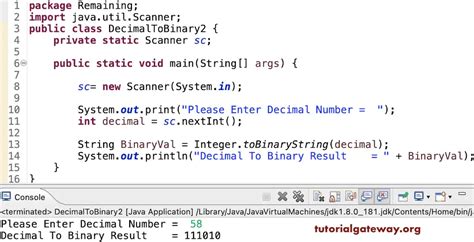 Java Program To Convert Binary Number To Decimal And Vice Versa Hot