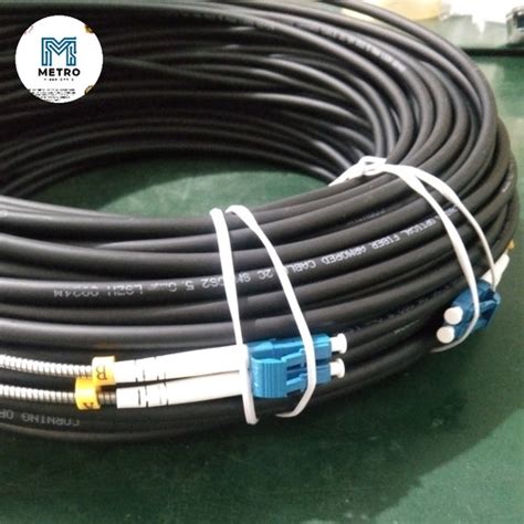 Jual Armored Cable Fiber Optic Lc Upc To Lc Upc Core Singlemode