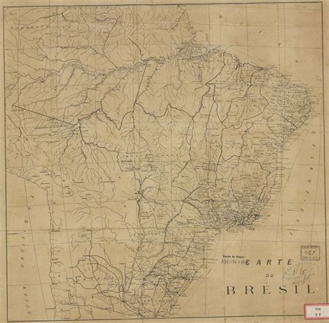 O Brasil Do Século Xix - Mapa do Brasil, século XIX | Arquivo nacional, Mapas antigos, Cartografia