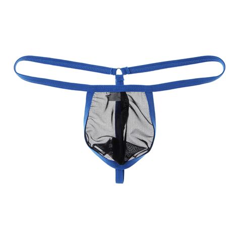 Men S G String Briefs Sexy Mini Thongs Bikini Underwear T Back Low Rise