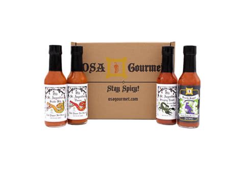 Hot Sauce Lovers Gift Box Osa Gourmet