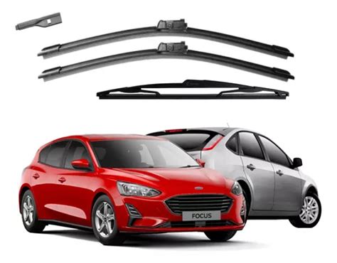 Kit Palhetas Limpador Parabrisa Ford Focus A Frete Gr Tis