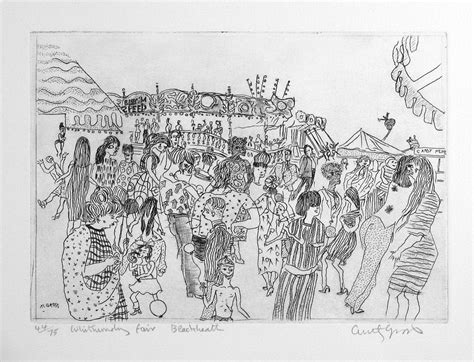 Anthony Gross Whitmonday Fair Blackheath No2 Goldmark
