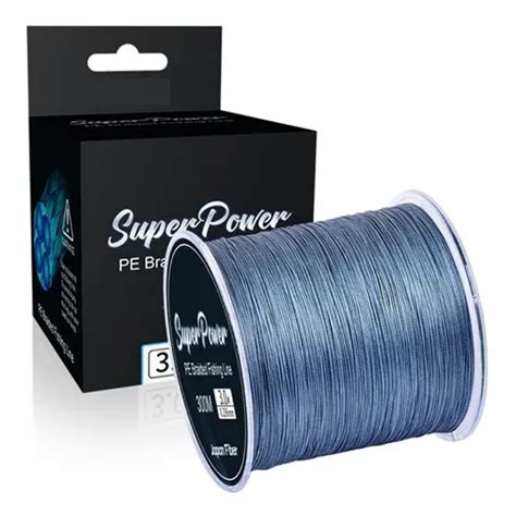 Linha De Pesca Multifilamento 300m Super Resistente 4 Fios Carretel