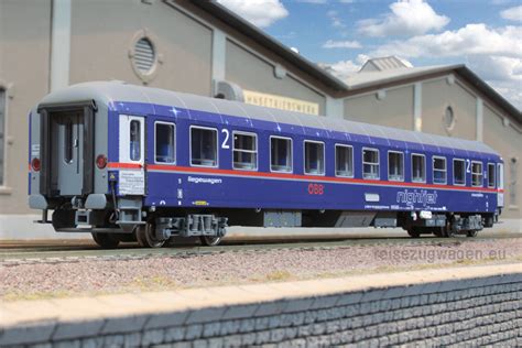 Ls Models Nightjet Ls Models Ls97032 N Set Of 5 Passenger Wagon Of