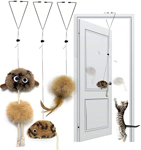 Urmyonly Cat Toys For Indoor Catsinteractive Door Hanging Cat Toys Attached With