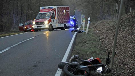 Motorradfahrer Bei Wildunfall Schwer Verletzt Aachener Zeitung