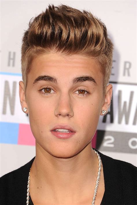 Justin Bieber Beauty Evolution — Hair Makeup Brows