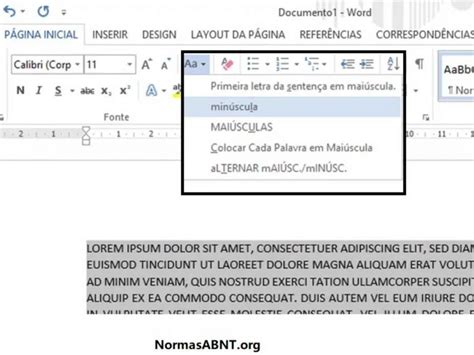 Entenda Como Converter Letras Min Sculas Em Mai Sculas No Word E Vice