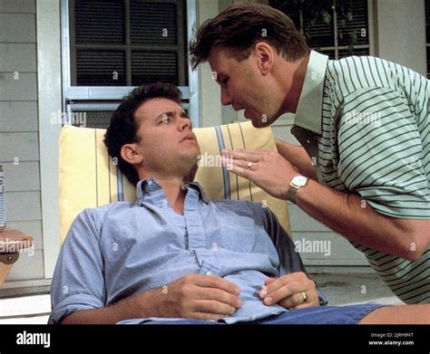 Tom Hanks Rick Ducommun The Burbs Stock Photo Alamy