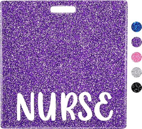 Plifal Nurse Badge Buddy Card Nursing Accessories Glitter