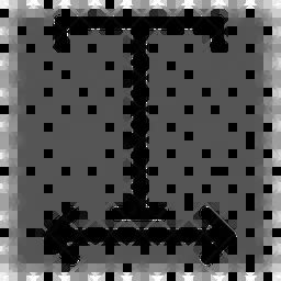 character spacing icon   flat style