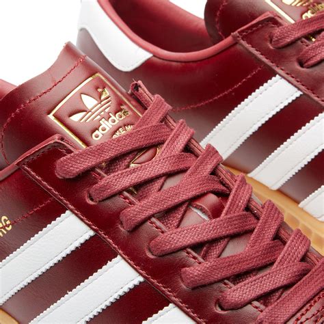 Adidas Hamburg - Made in Germany Collegiate Burgundy & White | END. (NL)