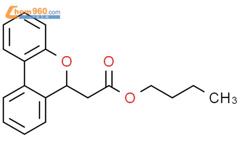 199875 79 1 6H DIBENZO B D PYRAN 6 ACETIC ACID BUTYL ESTER化学式结构式分子式