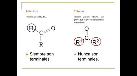 Nomenclatura Y Propiedades F Sicas De Aldehidos Y Cetonas Youtube