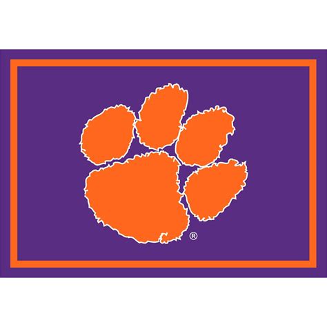 Clemson University 6x8 Spirit Rug - Cave Supplies