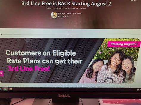 3rd line for free is back August 2nd!!! : r/tmobile