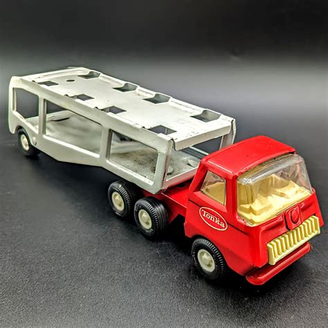 Tonka Pressed Steel Car Hauler - Parry's Vintage