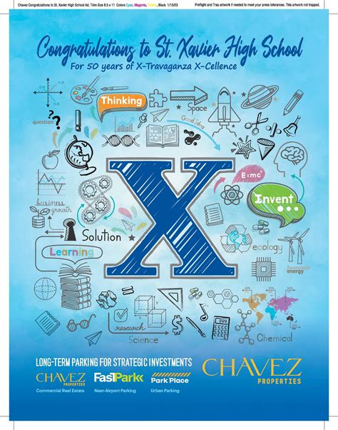 2023 X-Travaganza Catelog by St. Xavier High School - Issuu