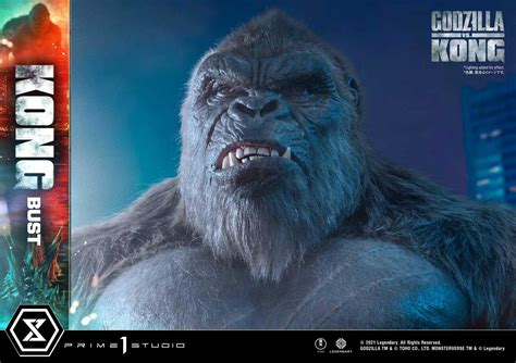 Godzilla Vs Kong Kong Bust And Battle Axe By Prime Studio The