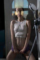 Sensula Brunette Model Sofi Ka Gets Naked Before Taking A Hot Shower Photos