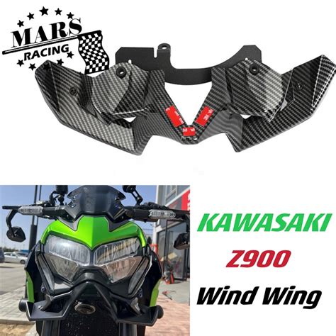 Motorcycle Accessories Front Spoiler Winglet Aerodynamic Wing Kit