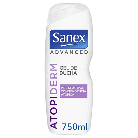 Sanex Advanced Gel De Ducha Atopiderm Para Piel Reactiva Con Tendencia