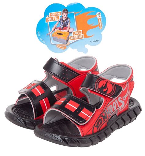 Sandalia Infantil Hot Wheels